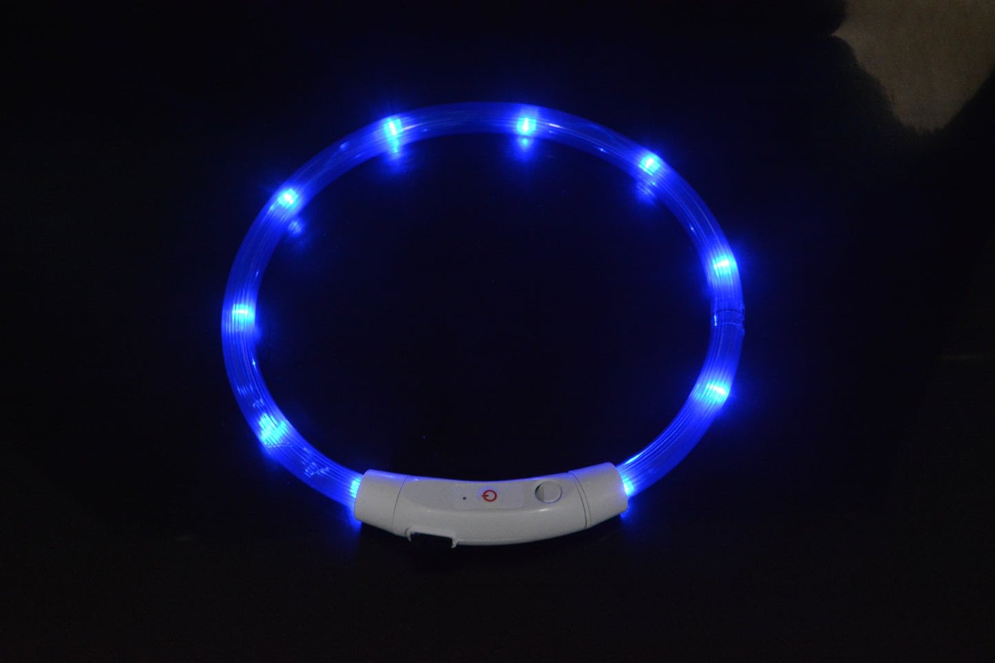 Collier lumineux pour chien, collier lumineux pour animal de compagnie, anneau de cou de chargement USB, collier lumineux LED pour chien