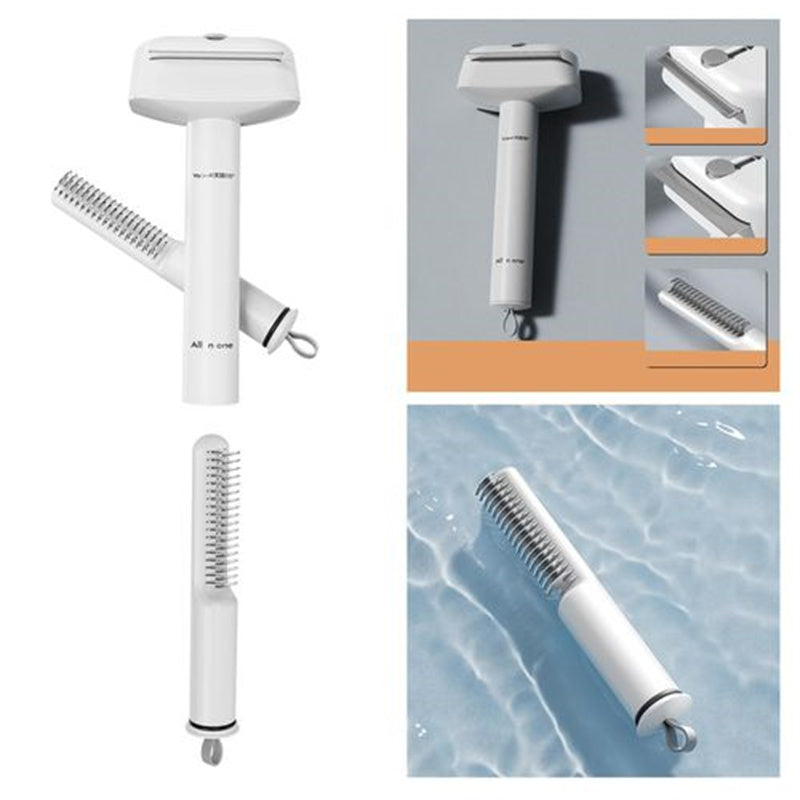 Peigne démêlant 3 en 1, polyvalent pour poils d'animaux (élimine les nœuds)
