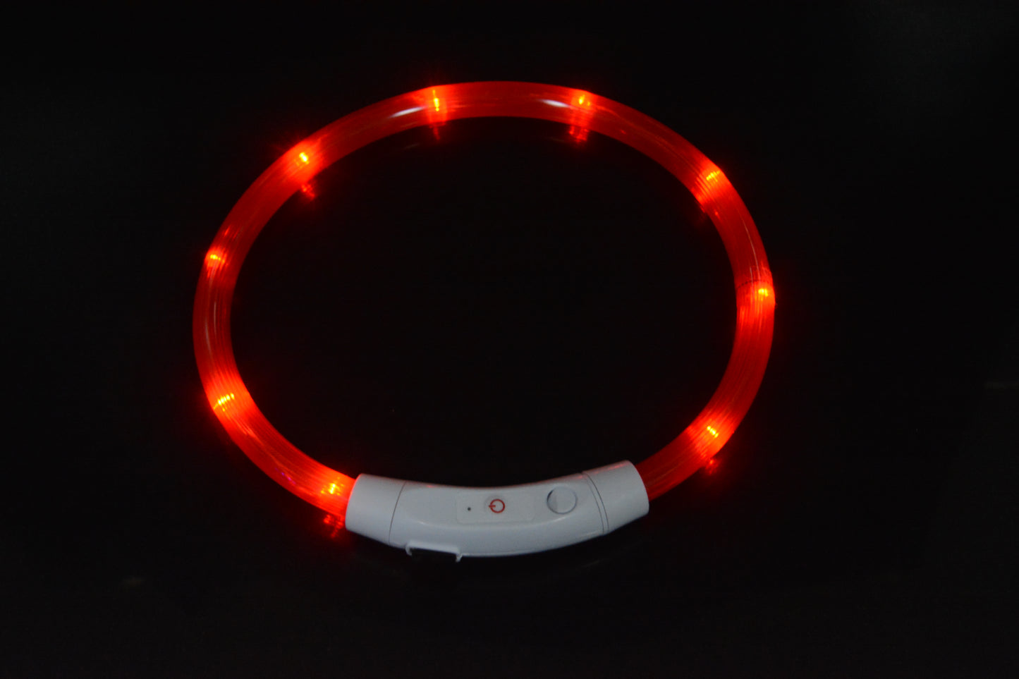 Collier lumineux pour chien, collier lumineux pour animal de compagnie, anneau de cou de chargement USB, collier lumineux LED pour chien