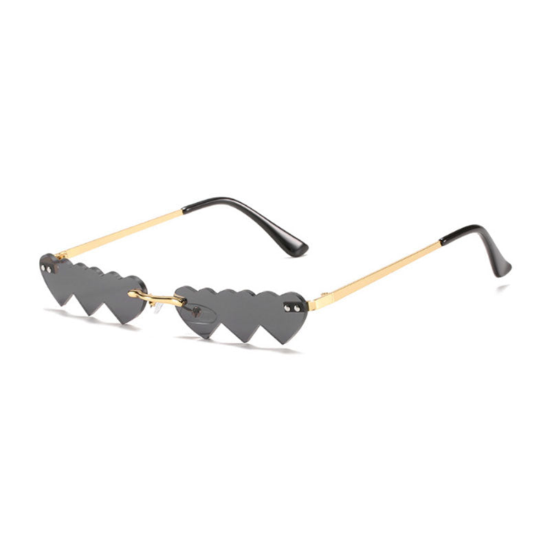 Funny Glasses Love Sunglasses