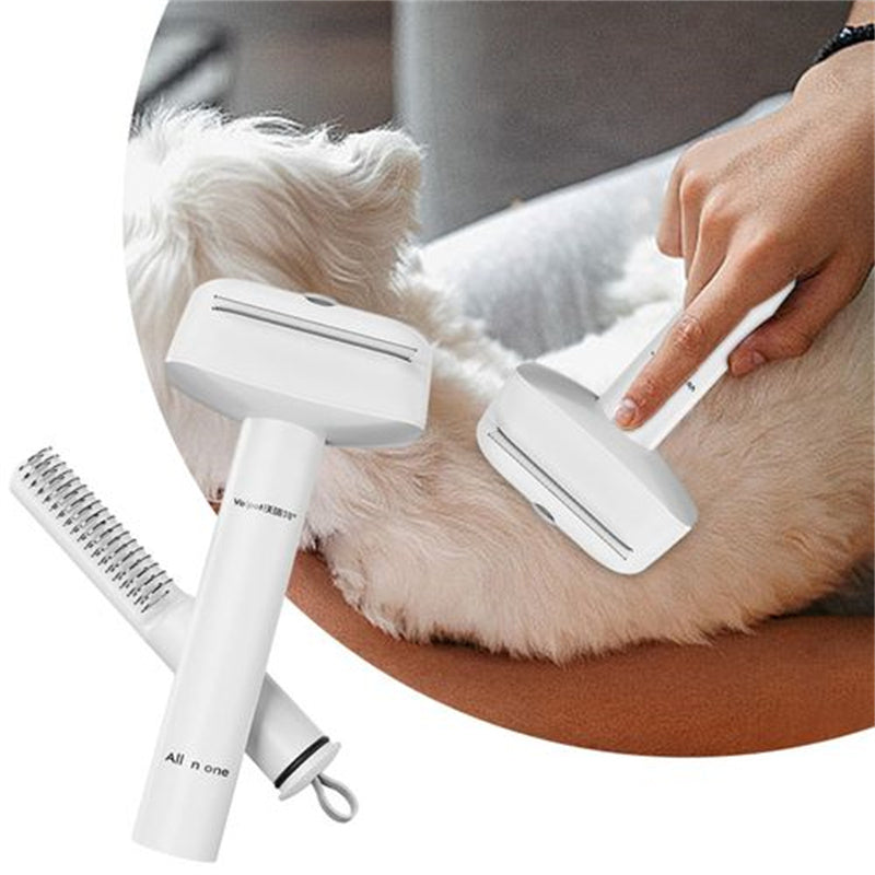 Peigne démêlant 3 en 1, polyvalent pour poils d'animaux (élimine les nœuds)