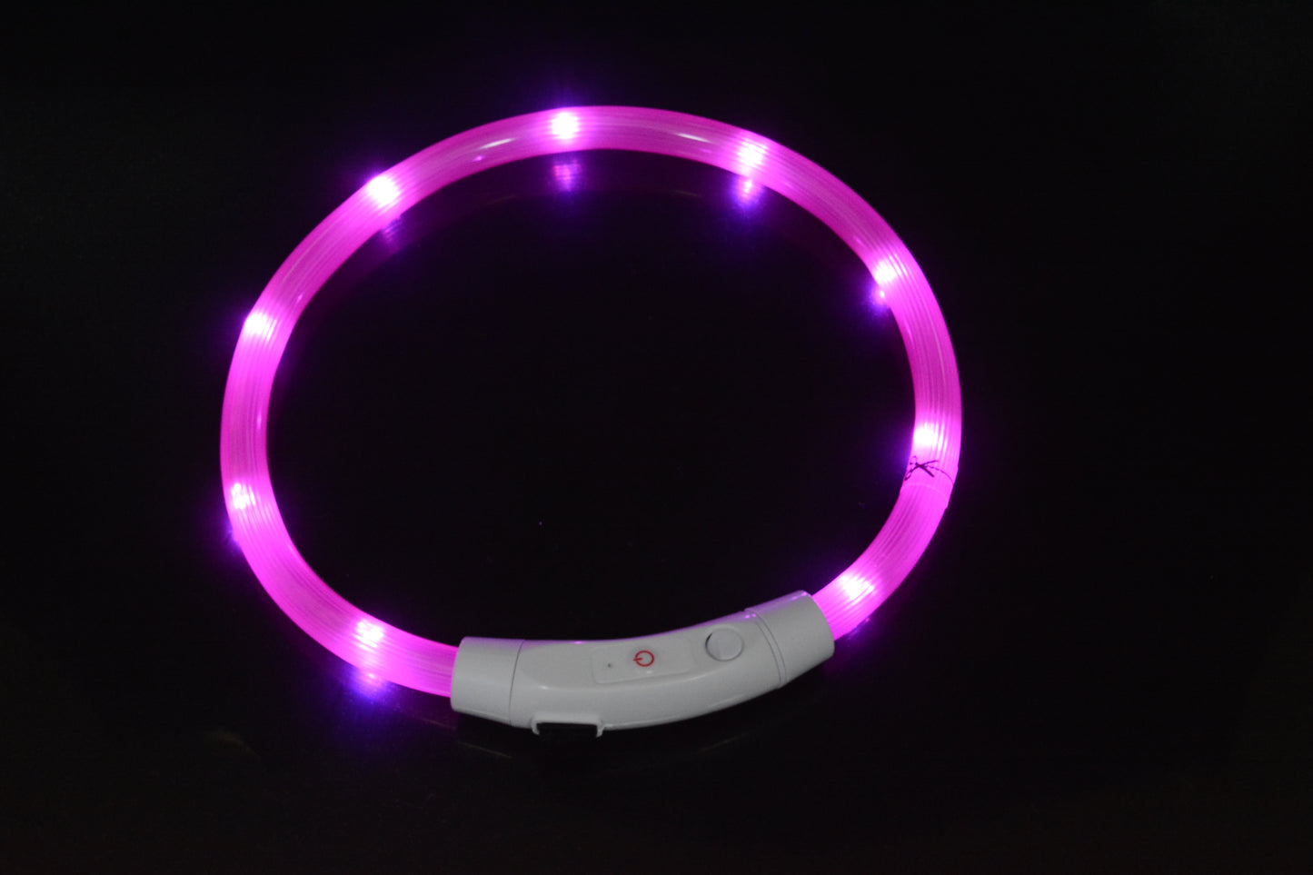 Collier lumineux pour chien, collier lumineux pour animal de compagnie, anneau de cou de chargement USB, collier lumineux LED pour chien