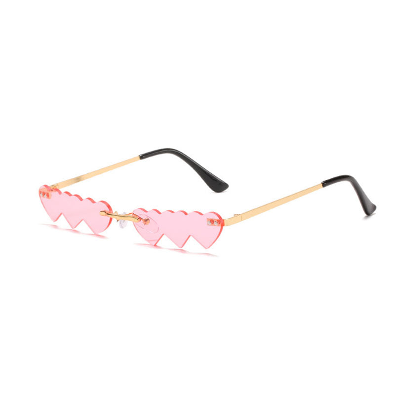 Funny Glasses Love Sunglasses