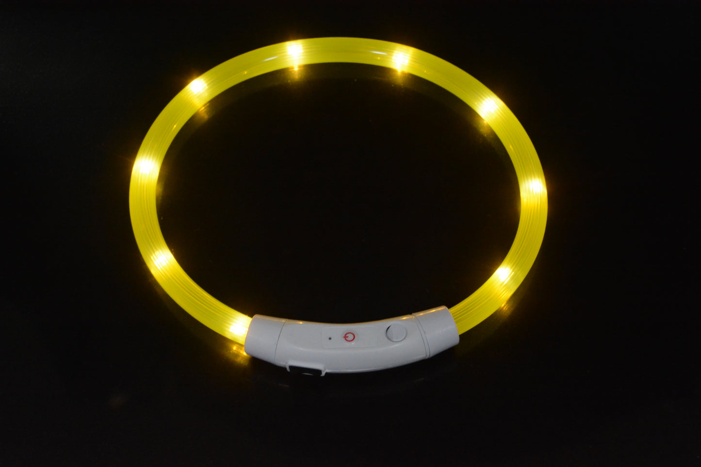 Collier lumineux pour chien, collier lumineux pour animal de compagnie, anneau de cou de chargement USB, collier lumineux LED pour chien
