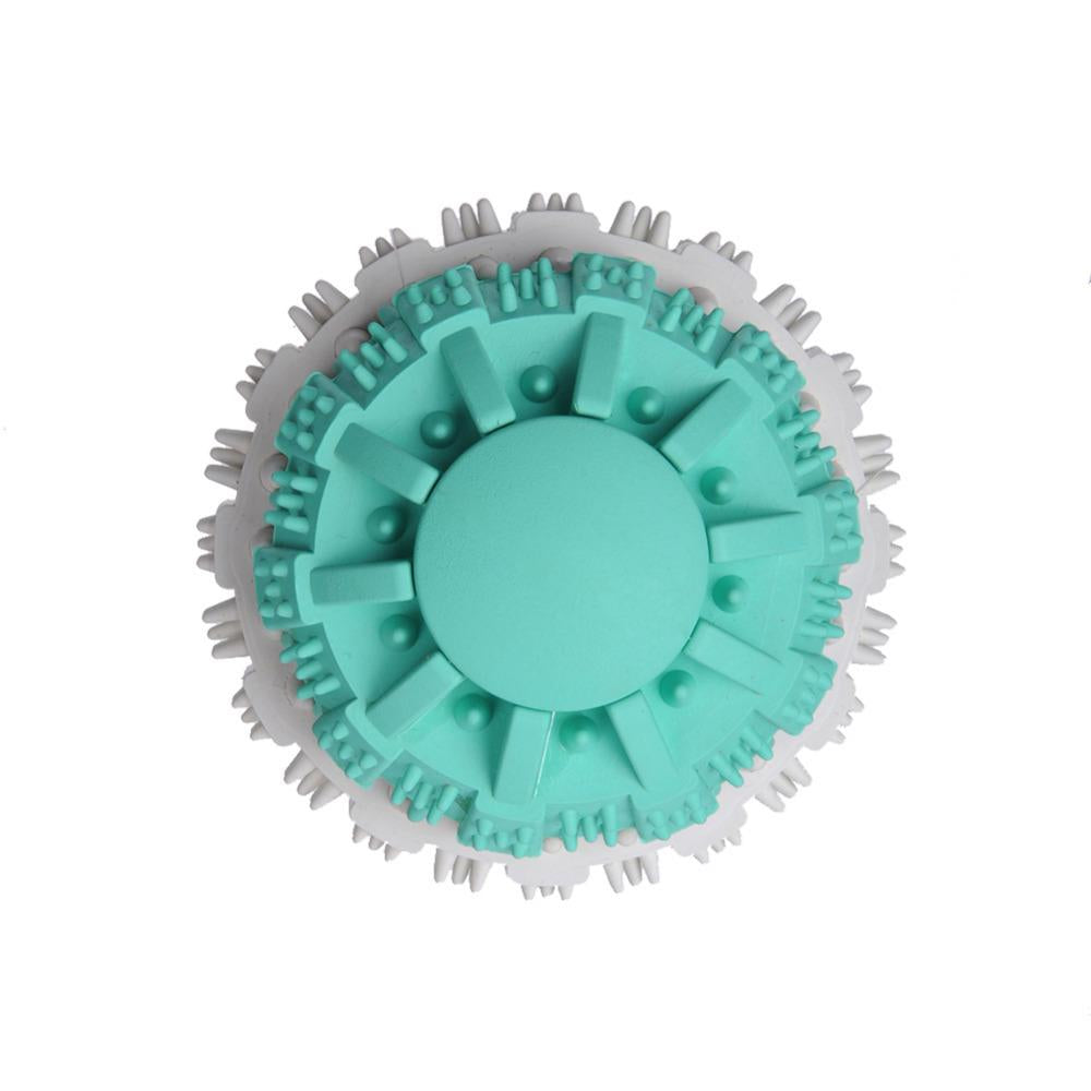 Pets Dog Toy Eco-friendly Rubber Food Leak Toys For Dogs Pet Training Have Fun Diet Control Dental Massaging Ball