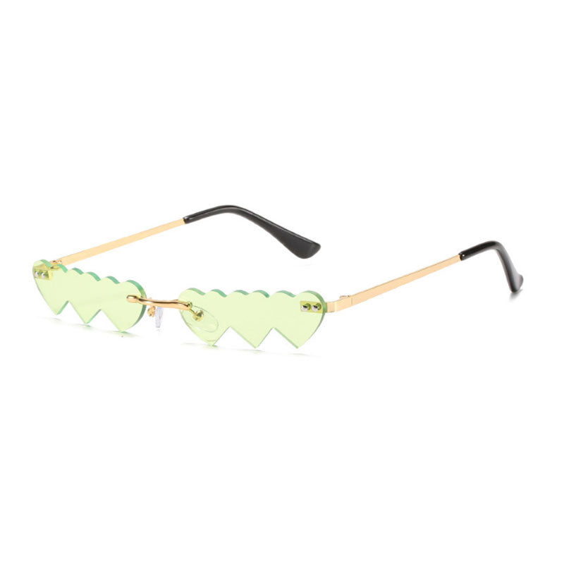 Funny Glasses Love Sunglasses