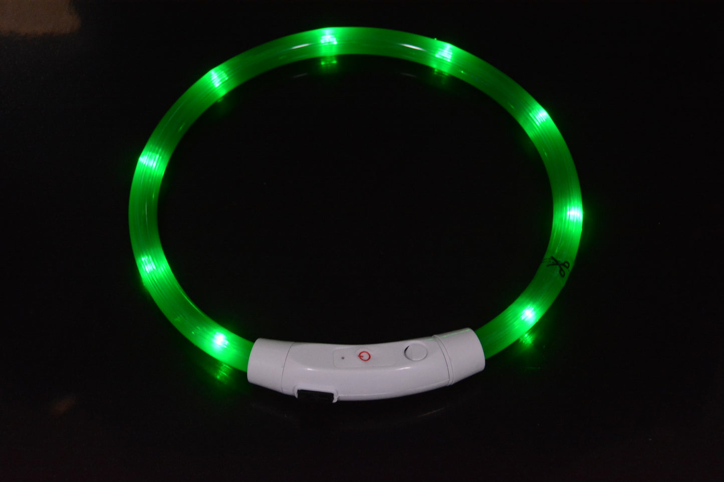 Collier lumineux pour chien, collier lumineux pour animal de compagnie, anneau de cou de chargement USB, collier lumineux LED pour chien