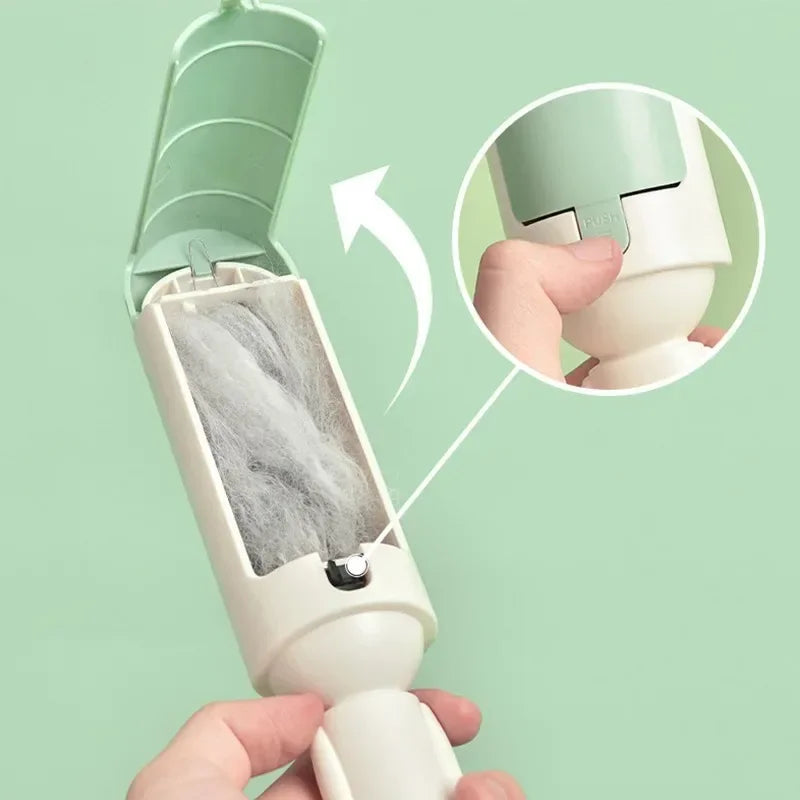 Brosse magique et écologique pour poils d'animaux: élimine les poils et poussière sur vêtements et tissus