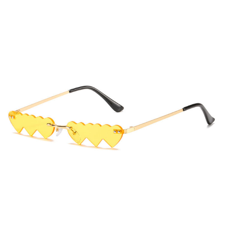 Funny Glasses Love Sunglasses