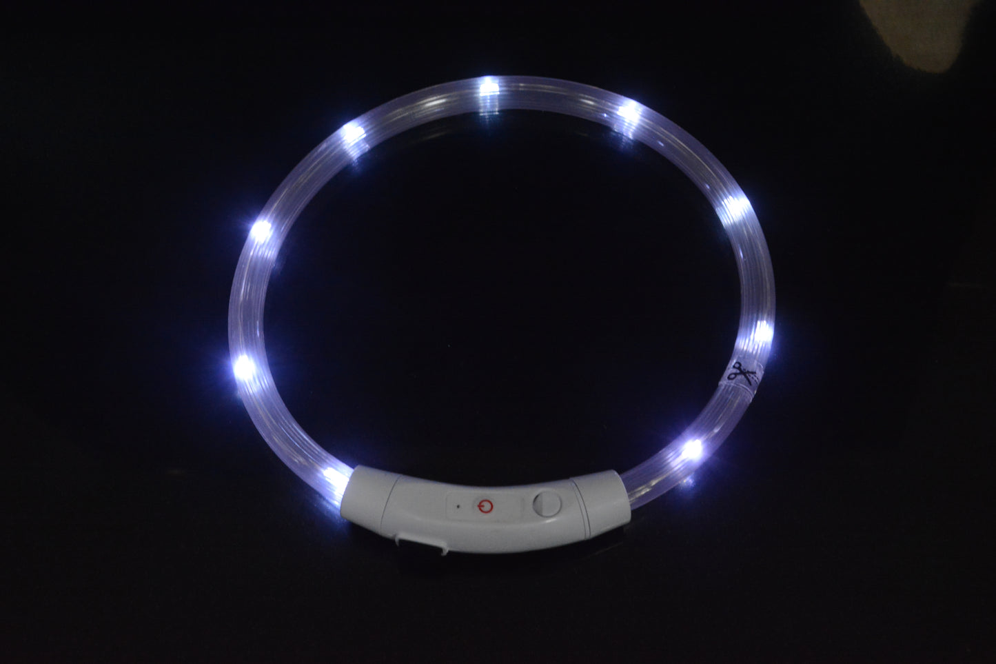 Collier lumineux pour chien, collier lumineux pour animal de compagnie, anneau de cou de chargement USB, collier lumineux LED pour chien
