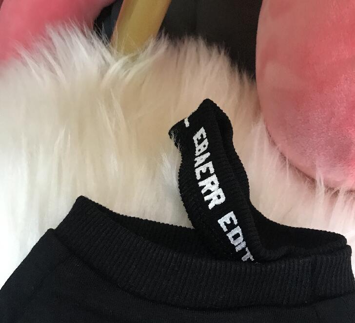 Pull en coton imprimé lettres pour chihuahua, vêtements de printemps pour petits chiens.