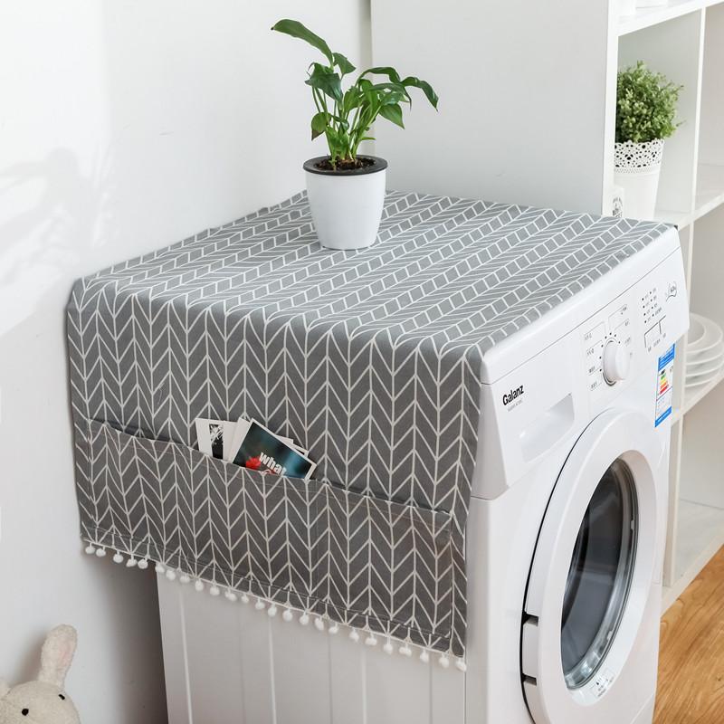 Household Dust-proof cotton Refrigerator Dust Cover  Supplies
