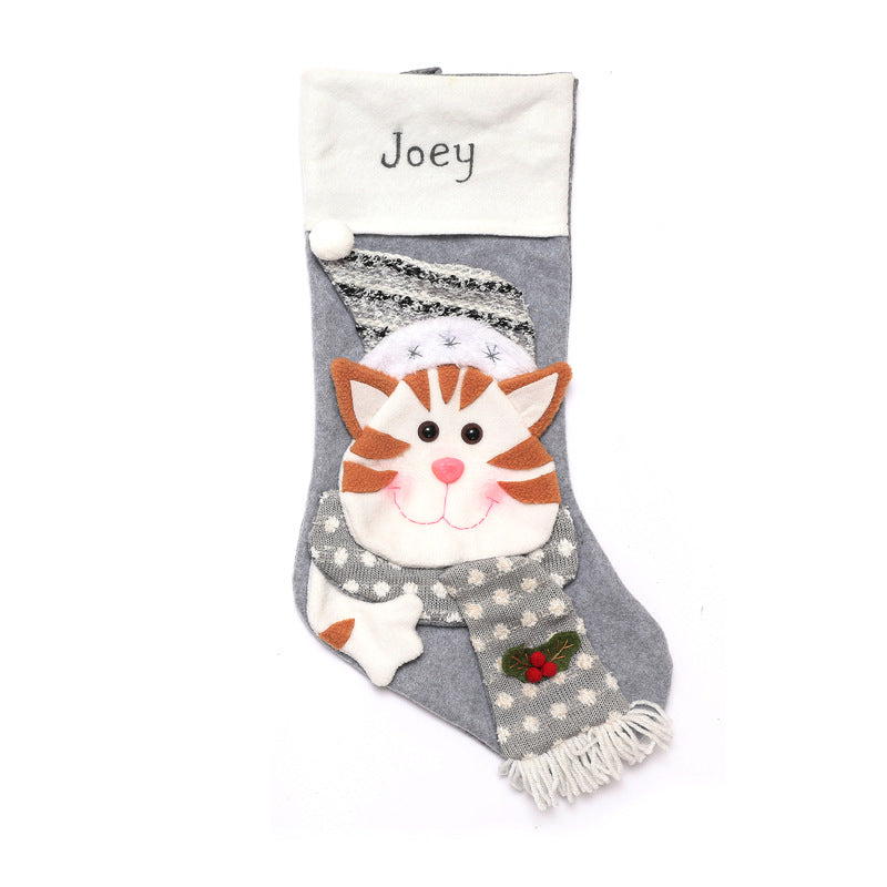 Bas de Noël pour vos compagnons d'amour. 🐾