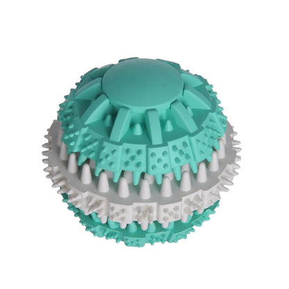 Pets Dog Toy Eco-friendly Rubber Food Leak Toys For Dogs Pet Training Have Fun Diet Control Dental Massaging Ball