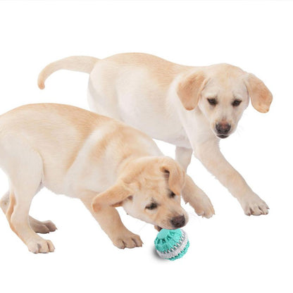 Pets Dog Toy Eco-friendly Rubber Food Leak Toys For Dogs Pet Training Have Fun Diet Control Dental Massaging Ball